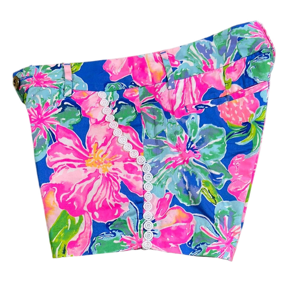 Lilly Pulitzer The Callahan Shorts Size 2 - Picture 6 of 8